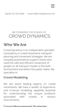Mobile Screenshot of crowddynamics.com